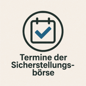Termin Sicherstellungsbörse